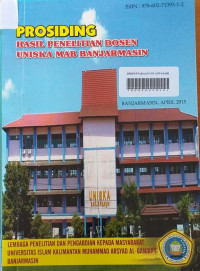 Image of PROSIDING: Hasil Penelitian Dosen UNISKA MAB Banjarmasin