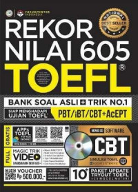 Rekor Nilai 605 TOEFL