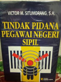 Tindak Pidana Pegawai Negeri Sipil